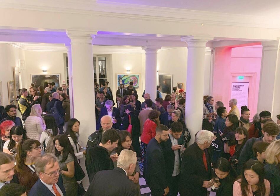 Professor Yuhua Shouzhi Wang’s art works were exhibited at the Louvre Museum in Paris in 2019.